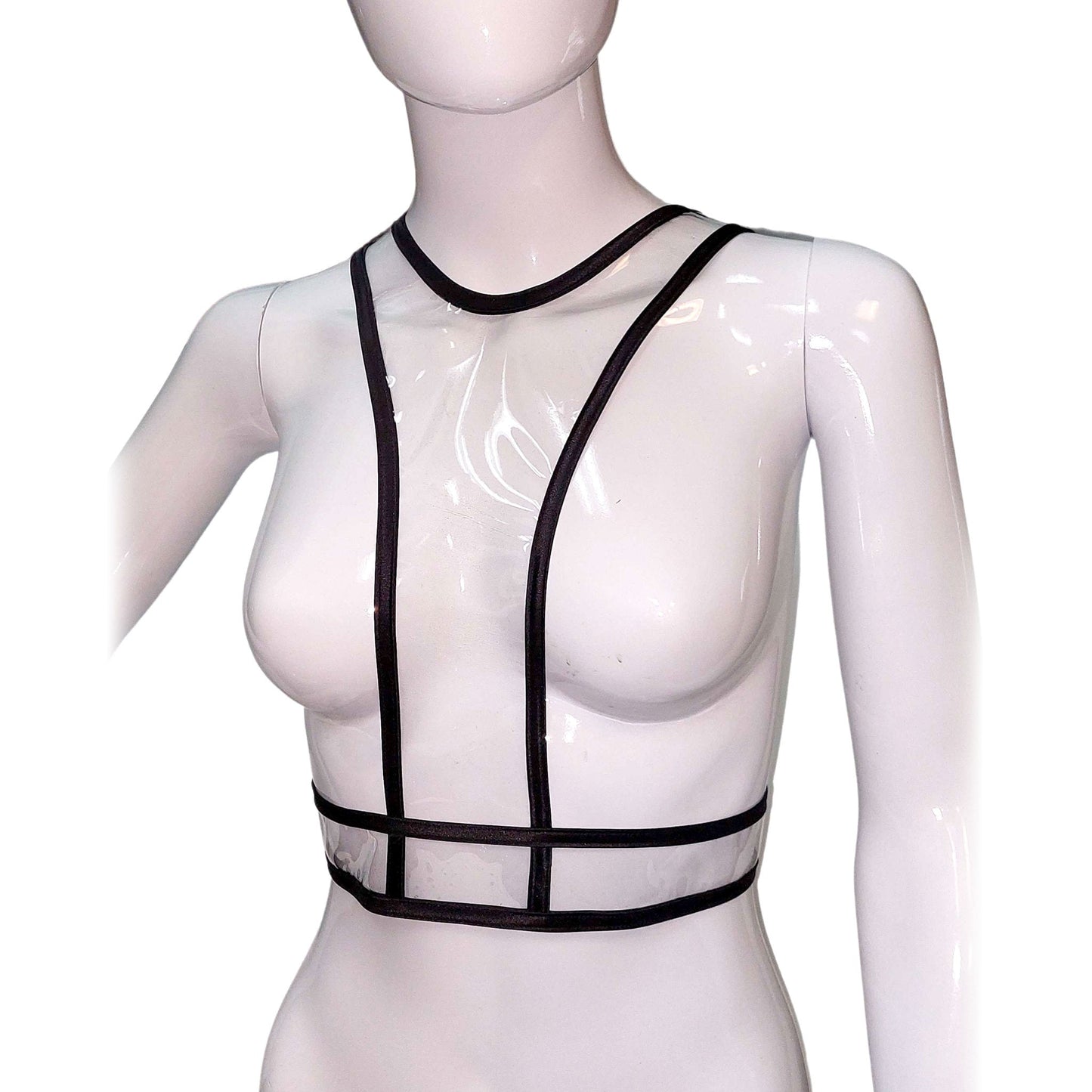 Clear Vinyl Harness Top