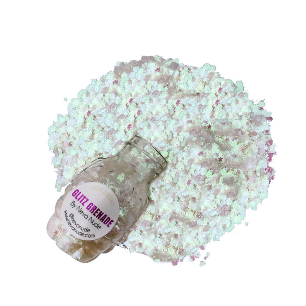 Glitz Grenade Chunky Glitter in Aloe