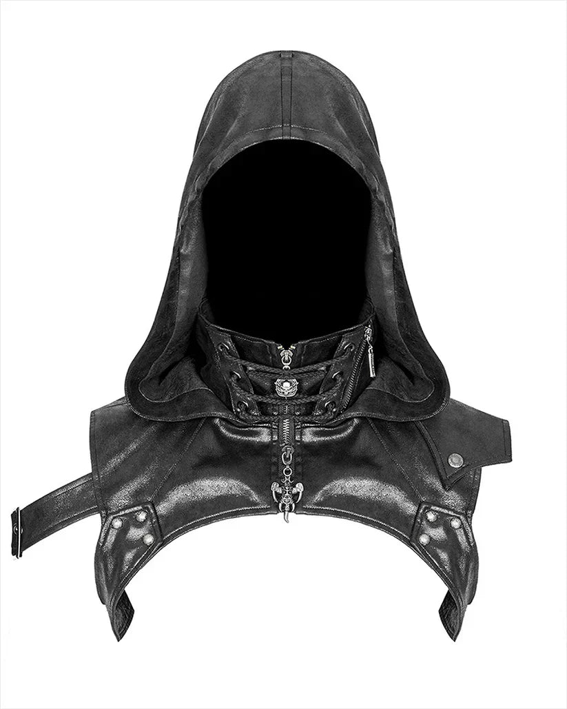 Goth Hooded Shoulder Harness