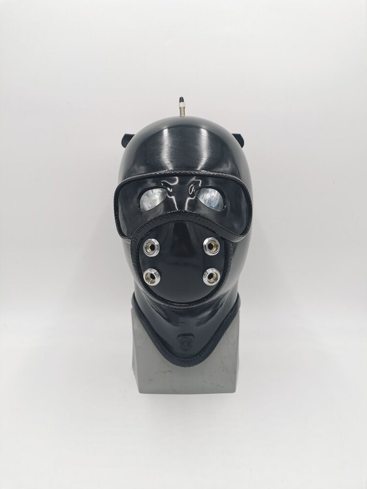 RENT Rubbers Finest EXTREME Sensory Deprivation Helmet Black