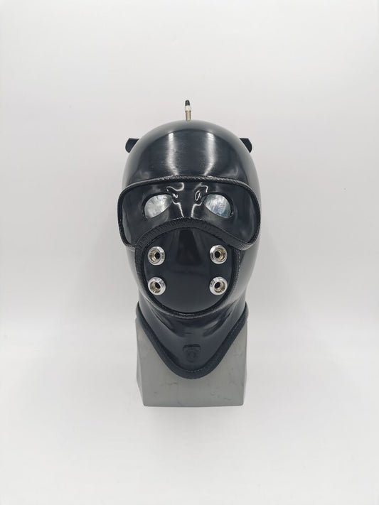 RENT Rubbers Finest EXTREME Sensory Deprivation Helmet Black