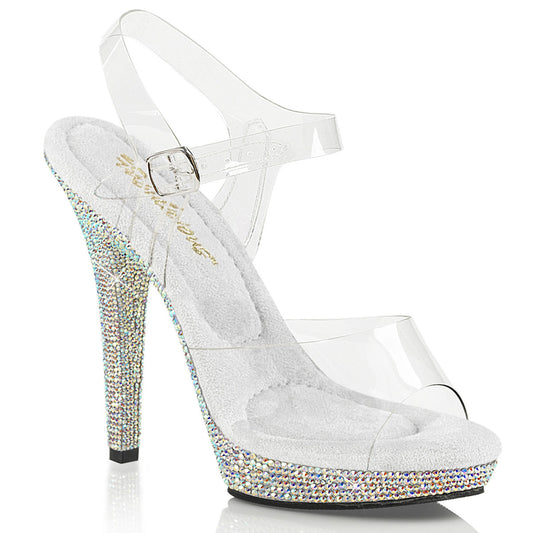 Rhinestone AB Crystals Sole Sandals