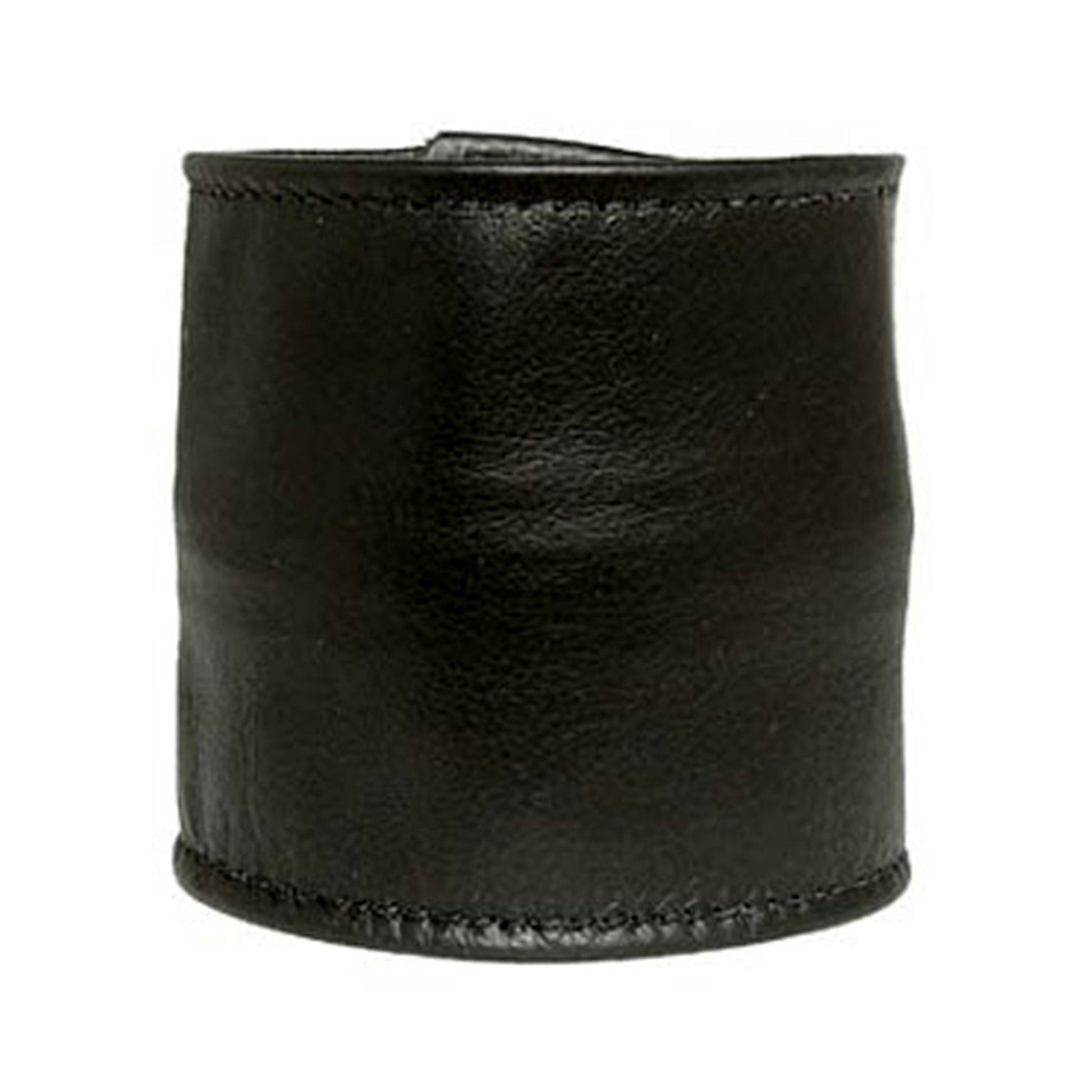 Leather latigo wallet bag backpack arm-gear bracer fetish punk rock goth industrial fashion accessories black