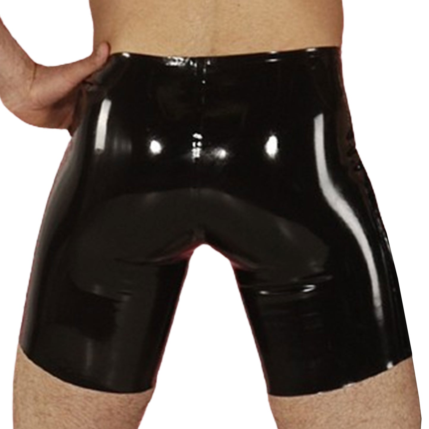 Mens Latex Bermuda Shorts