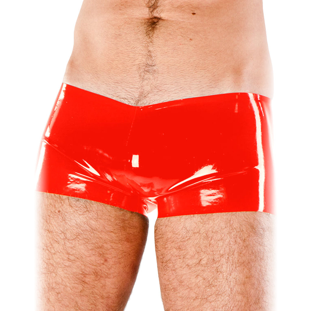 Mens Latex Short Boxers