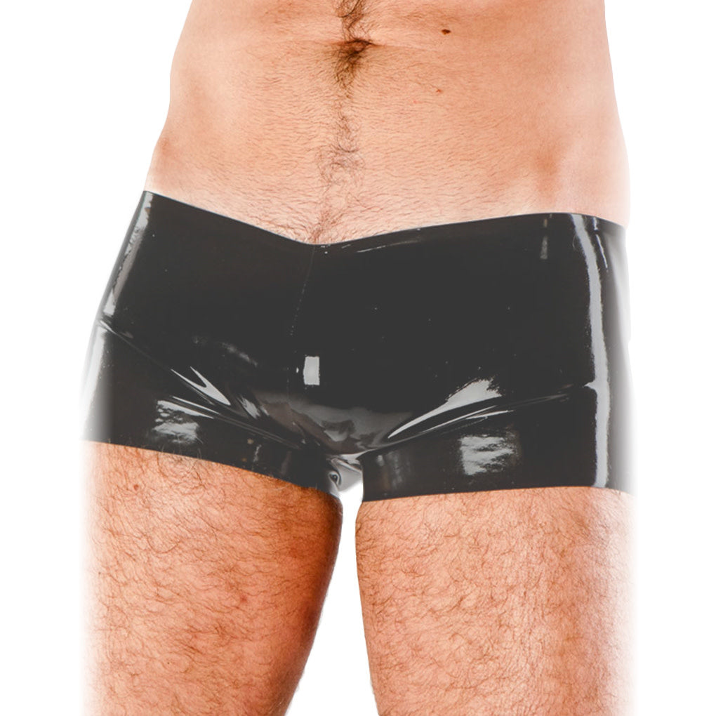 Mens Latex Short Boxers