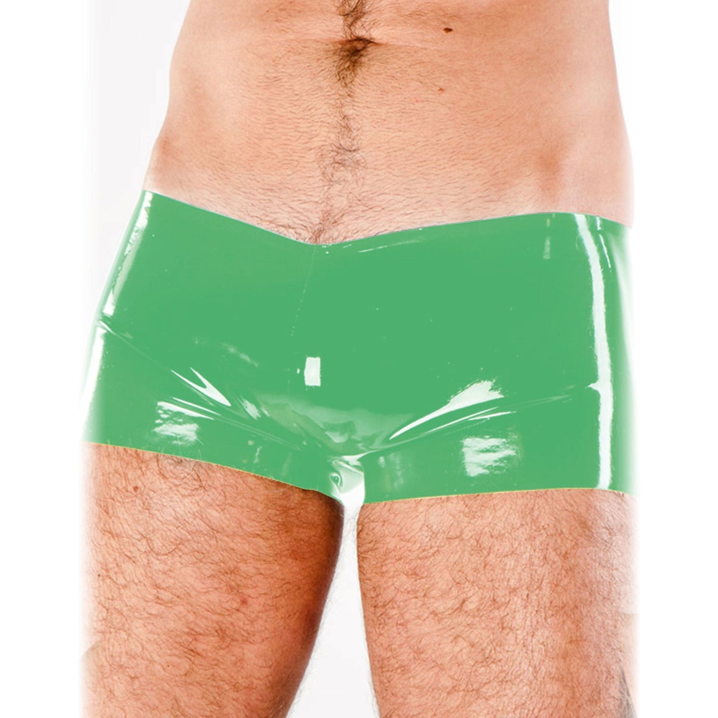 Mens Latex Short Boxers