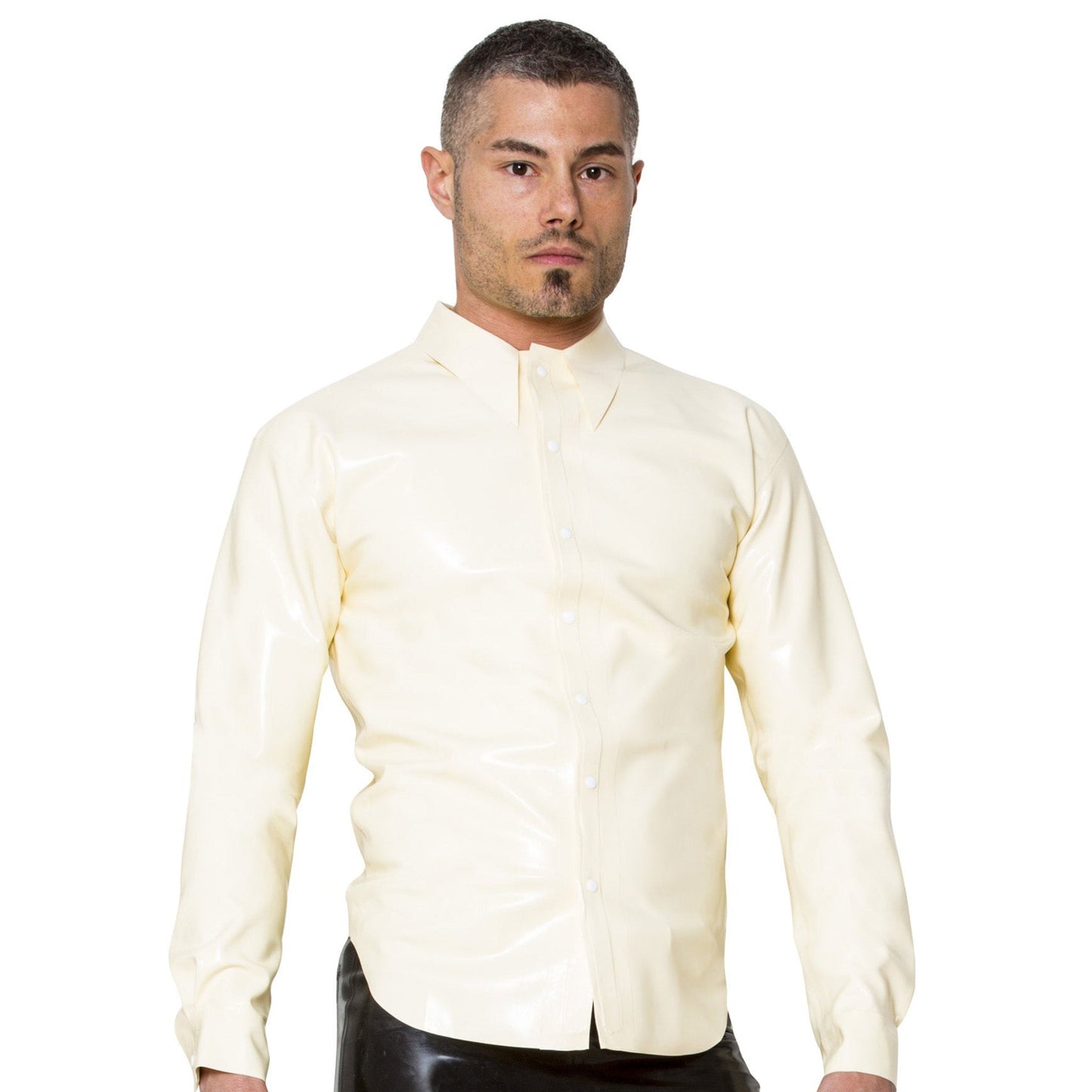 Mens Latex Dress Shirt